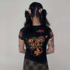 Y2K Custo Barcelona Top